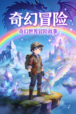 动漫《奇幻冒险》高清封面 - 奇幻世界冒险故事